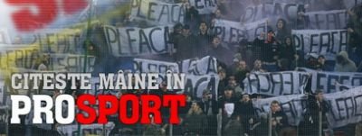 Citeste luni in ProSport: Efectele razboiului Gigi-fani! Steaua e pe fundul prapastiei!