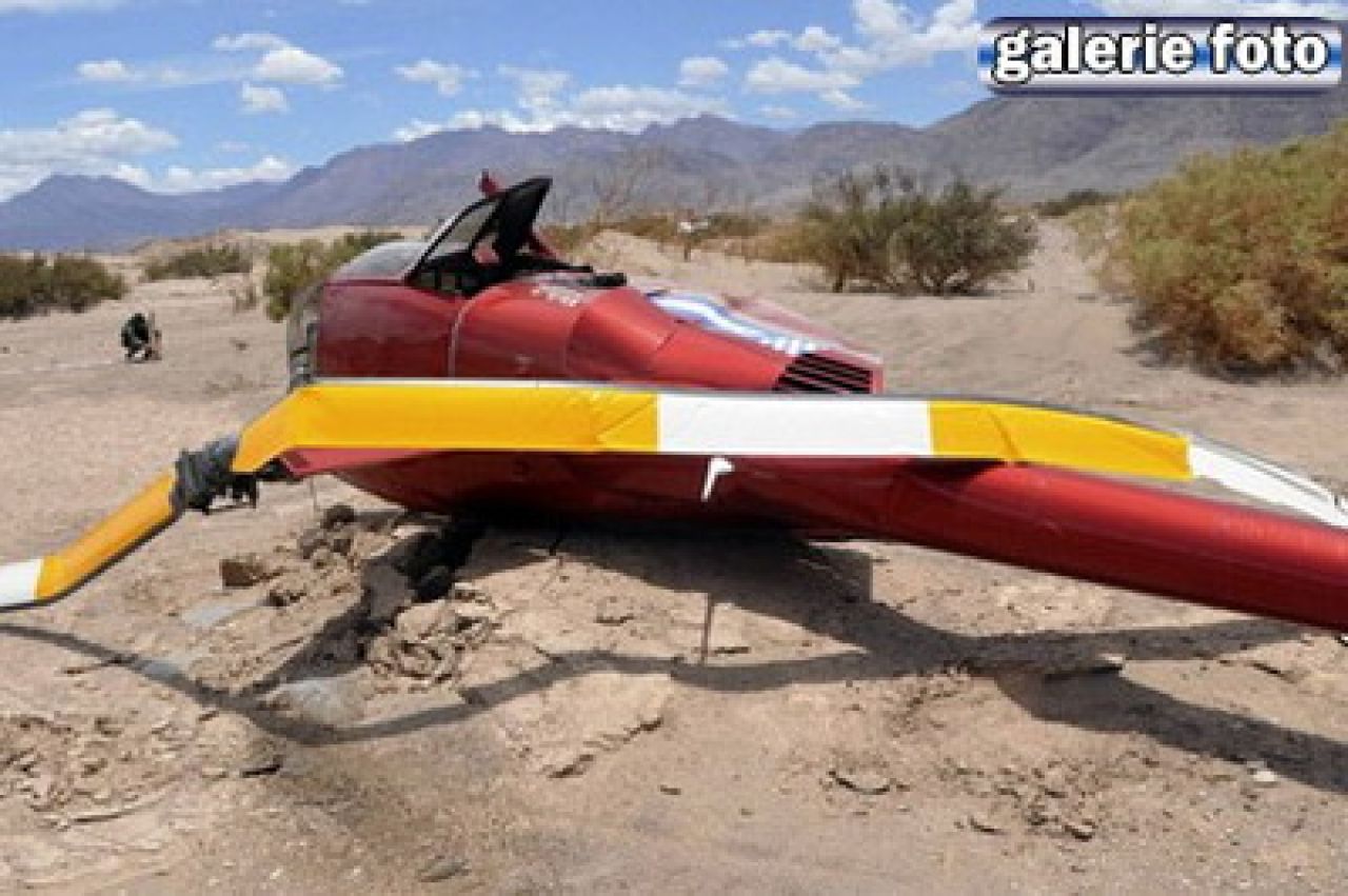 Elicopter prabusit la raliul Dakar: 4 raniti!_1