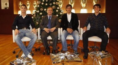 FOTO si VIDEO / Ronaldo, Kaka si Raul iti ureaza Craciun Fericit!