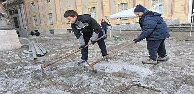 Italia, lovita de iarna! Genoa - Bari, amanat pentru ca stadionul era inghetat!