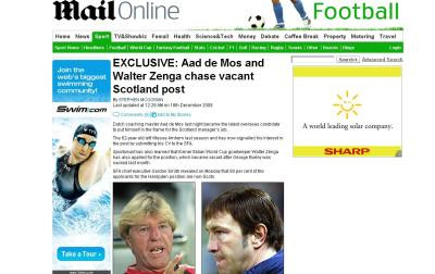 Zenga si-a depus CV-ul la nationala Scotiei: Orice antrenor ar visa asta