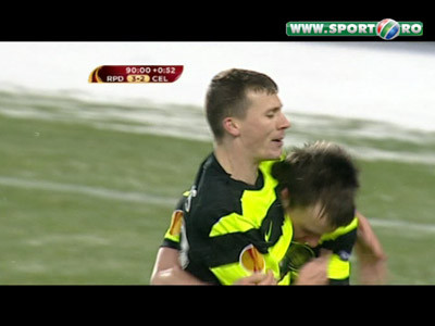 Vezi un super gol de la 25 de metri marcat in secunda 30: Rapid Viena 3-3 Celtic!