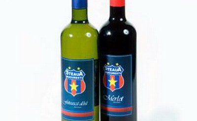 Cadou pentru Tanase!!! Steaua si-a lansat 2 tipuri de vin personalizate!