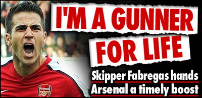 Adio Barca? Fabregas: As putea ramane la Arsenal pe viata!