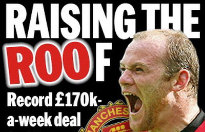 Rooney ar putea deveni cel mai bine platit jucator din istoria Premier League! Vezi cat va castiga: