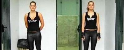 VIDEO! Senzatii tari cu doua femei arbitru! Noaptea sunt animatoare in cluburi!