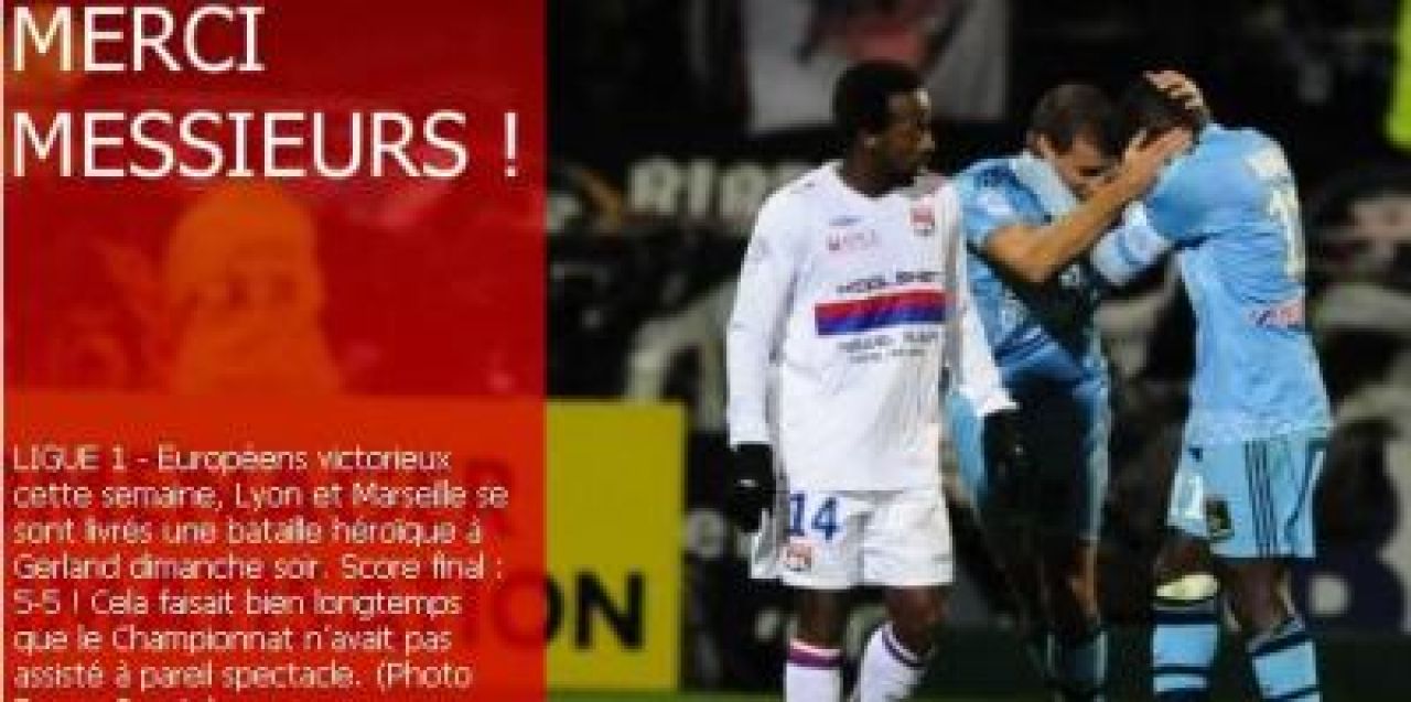VIDEO Un meci cum Franta nu a vazut de 52 de ani! Vezi nebunia de la Lyon 5-5 Marseille!_1
