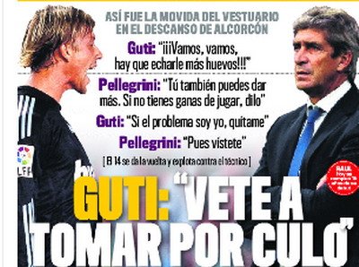 VIDEO Guti, cearta ca la usa cortului cu Pellegrini: Sa ti-o trag in cur!