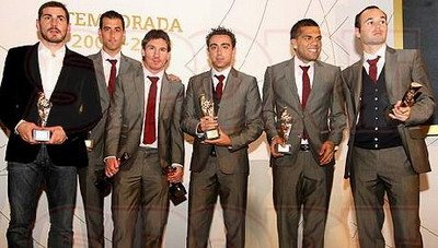 VIDEO Barcelona, rafinament, stil, eleganta! I-a furat Realului aproape toate premiile LFP!
