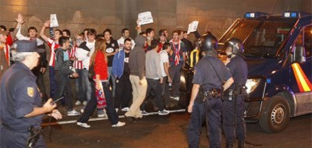 FOTO: Revolutie la Madrid! Fanii au iesit pe strada: