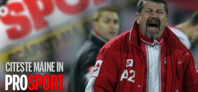 Citeste sambata in editia tiparita ProSport: Adevaratul motiv al plecarii lui Ion Marin!