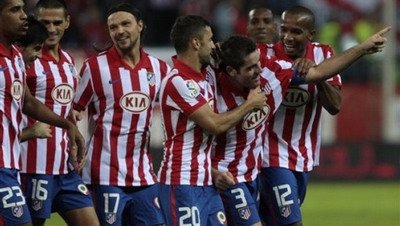 VIDEO: Atletico show! &nbsp;Gol in stil Ronaldinho din lovitura libera!