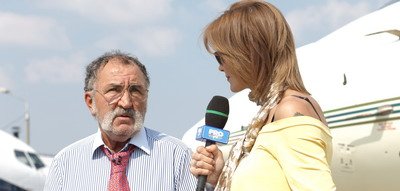 Ion Tiriac vorbeste despre avioanele lui sambata, la Pro Motor!
