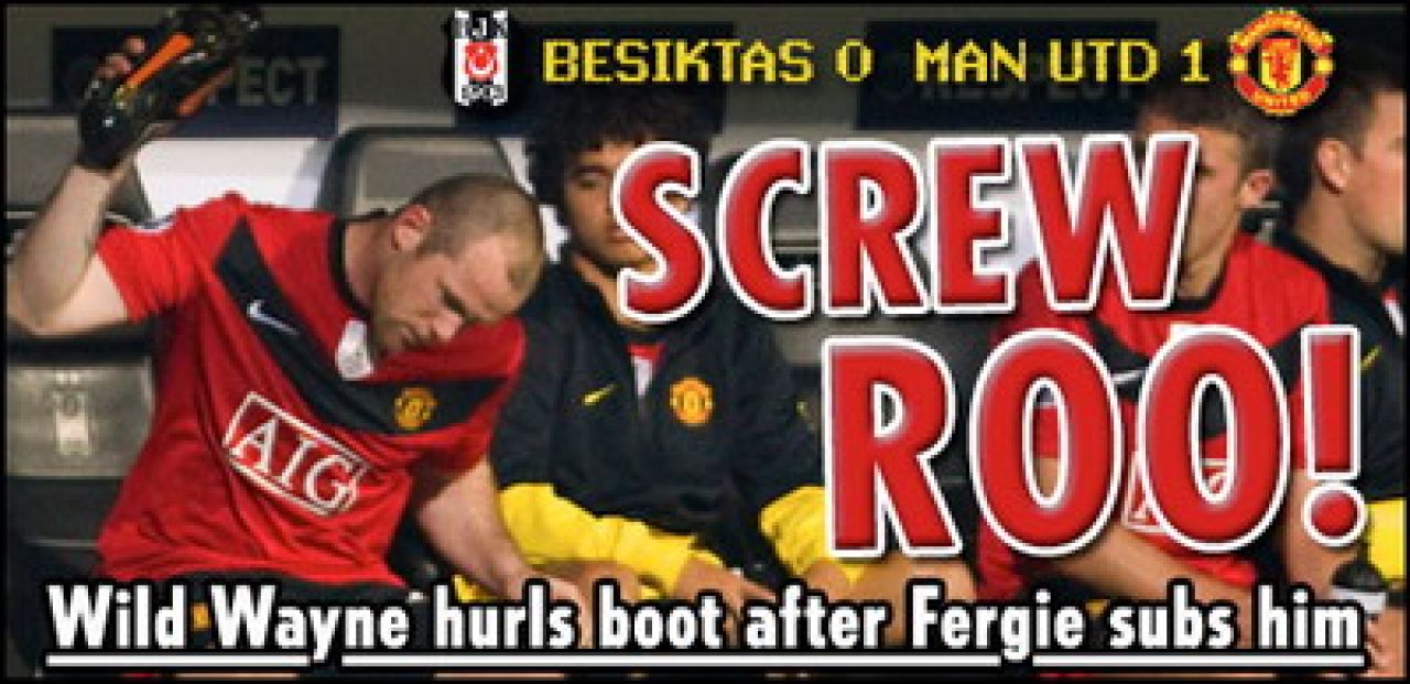 VIDEO Rooney, criza de nervi in Turcia: a dat cu ghetele de pamant!_1