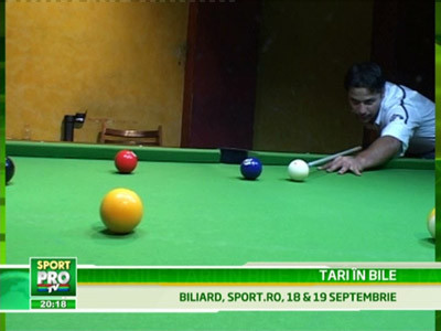 Fratele lui Lucian Viziru s-a inscris la campionatul national bila 9!