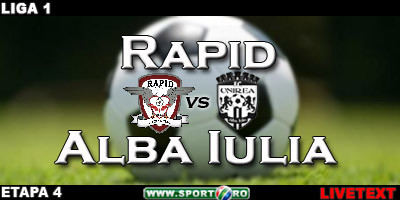 Rapid 2-0 Alba Iulia! (Raduta 19, 51)!