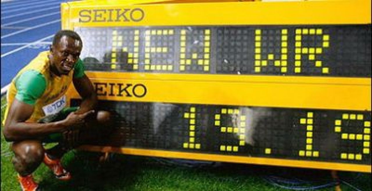 BOLT, record mondial si la 200 metri: