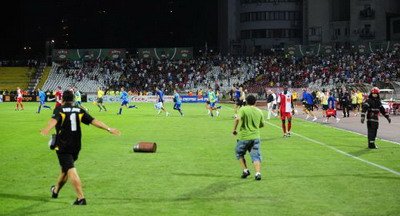 Jucatorii lui Slovan, terorizati: "Mi-a fost frica: se aruncau cu sticle, cu scaune..!"