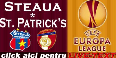 Calificare asigurata! Steaua 3-0 St. Patrick s (Nicolita 55, Stancu 65, 79)