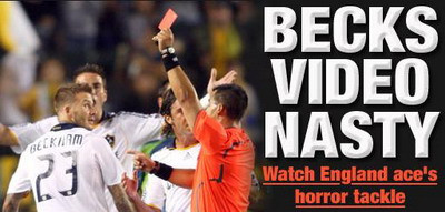 VIDEO / Primul ROSU pentru Becks cu LA Galaxy