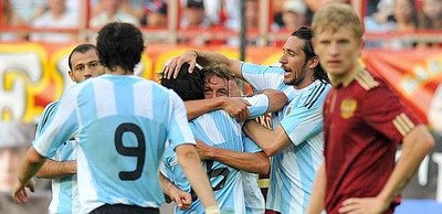VIDEO: Aguero, super gol de la 25 de m! Rusia 2-3 Argentina!