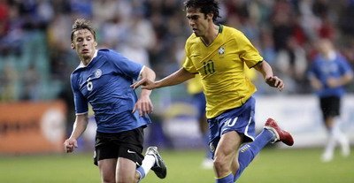 VIDEO: Brazilia, salvata de Luis Fabiano!&nbsp; Estonia 0-1 Brazilia!&nbsp;