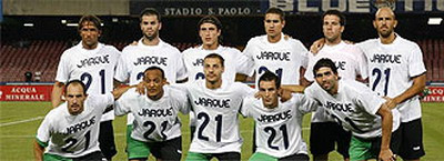 Nationala Spaniei - tricouri in memoria lui Dani Jarque!