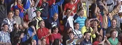 VIDEO! Romanii au dominat tribunele in Scotia! Vezi ce au scandat stelistii