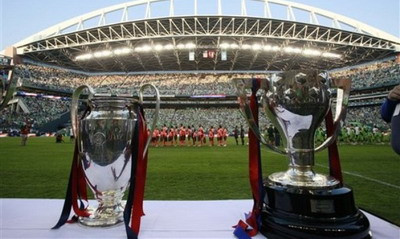 FOTO: Barcelona si-a aratat trofeele americanilor!