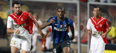 VIDEO&nbsp;Chivu, titular la debutul lui&nbsp;Eto o! AS&nbsp;Monaco 0-1 Inter!