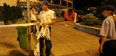 Politia i-a dat de urma: De unde s-a dat alarma falsa cu bomba! Vezi filmul calvarului