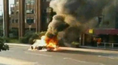 VIDEO: Vezi cum ARDE un&nbsp;Lamborghini Gallardo de 120.000 de euro!