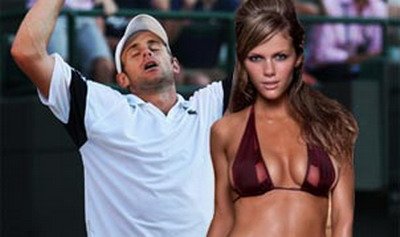 Razboiul blondelor in semifinale la Wimbledon: Mi-am gasit nevasta intr-o revista de costume de baie!