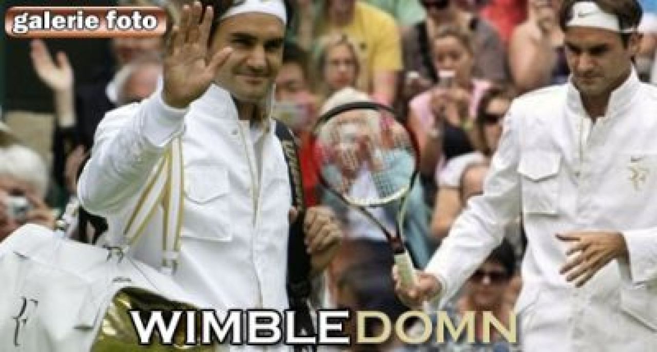 Cum se imbraca un campion? Vezi ce intrare si-a facut Federer la Wimbledon_1