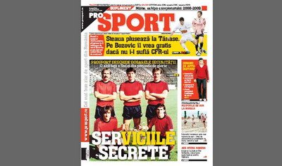 Azi in ProSport / Steaua SerVICIILOR Secrete