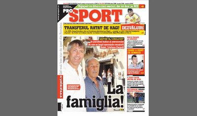 Azi in ProSport / Bergodi pregateste viitorul Stelei cu Cesinha si Bozovici!