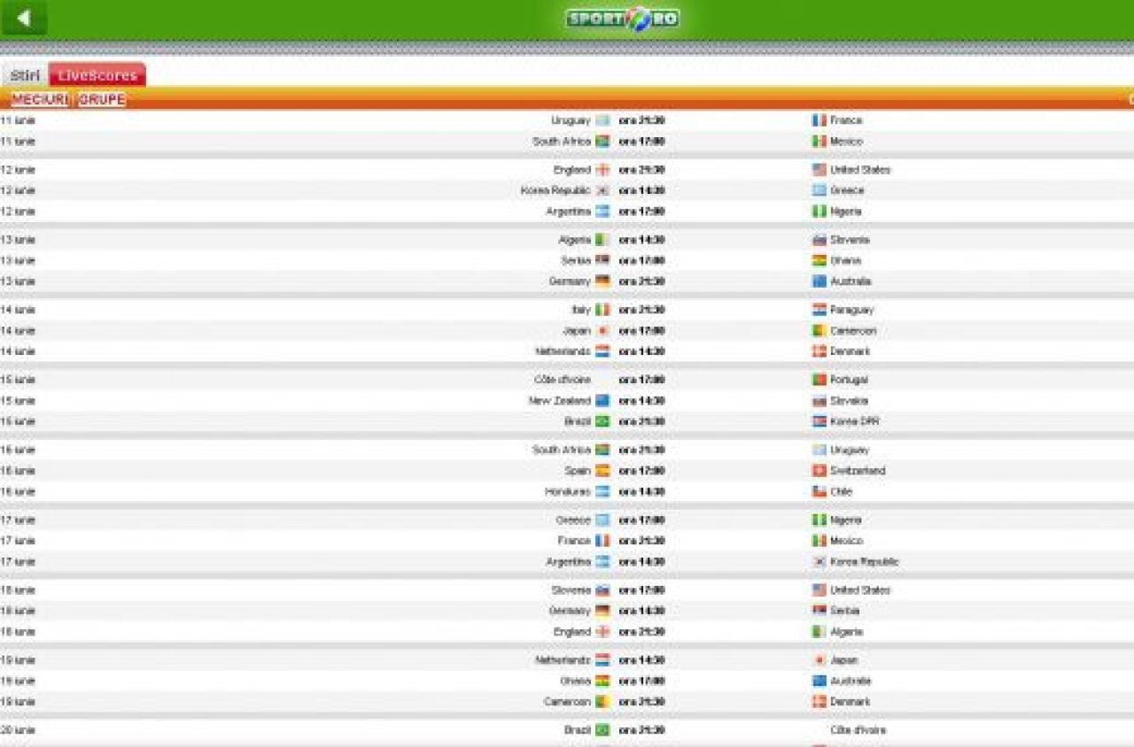 www.sport.ro a lansat versiunea MOBIL! Rezultate LIVE de la Mondial, grupele si ultimele stiri pe M.SPORT.RO_2