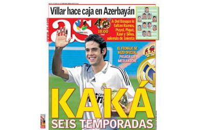 VIDEO: OFICIAL! Kaka e la Real: