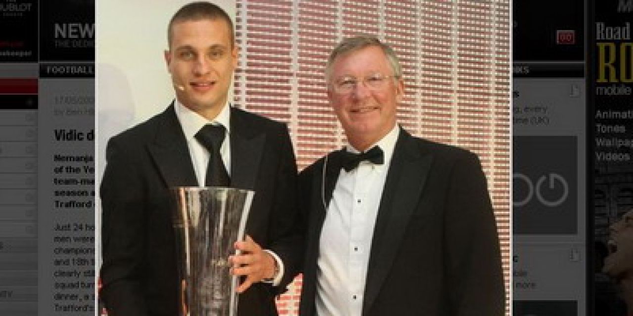 Fanii si jucatorii lui Manchester au decis: Nemanja VIDIC, jucatorul anului!_1