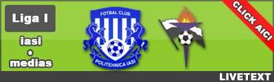 Poli Iasi 2-0 Gaz Metan! (Jovanovic 23, Sfarlea 82)