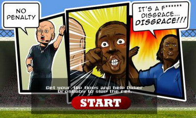 Da-i palme lui Ovrebo! INTRA AICI pentru cel mai tare joc online cu Didier Drogba!