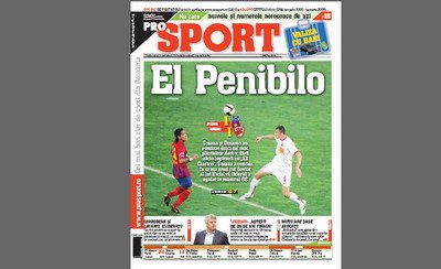 ProSport: El Penibilo de Romania! Comenteaza aici: Cum ti s-a parut Steaua - Dinamo?