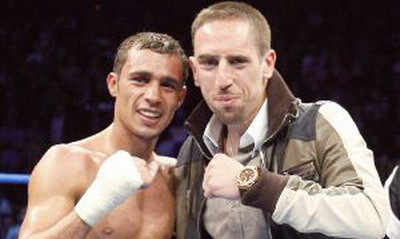 POZA ZILEI: Ribery s-a urcat in ringul de box! Vezi de ce: