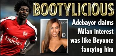 Adebayor: Interesul lui AC Milan pentru mine a fost ca si cum s-ar interesa Beyonce de un pusti!