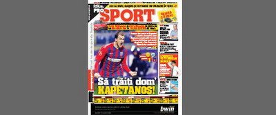 ProSport: Sa traiti dom&acirc;&euro;&trade; Kapetanos!