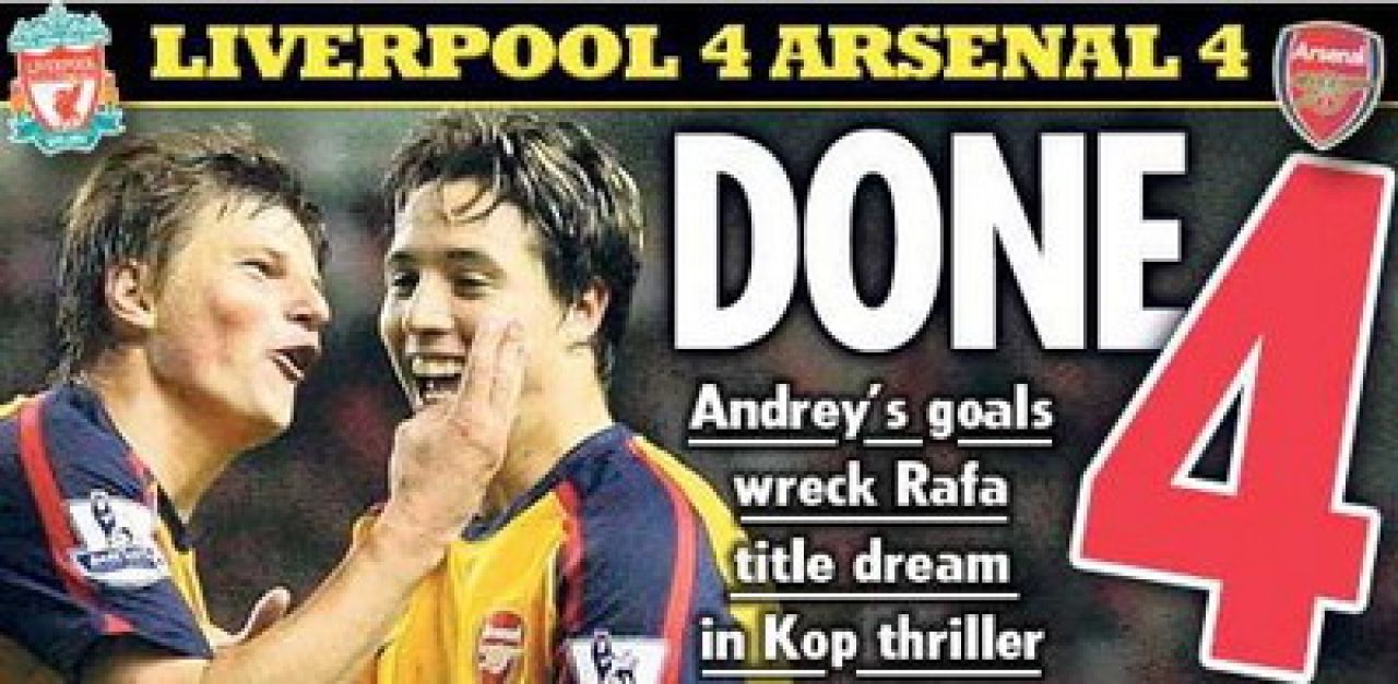 VIDEO: Liverpool 4-4 Arsenal! Un englez a castigat 500.000 £ la pariuri, cu o cota de 500-1!_1