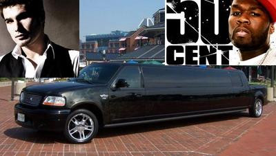 Vezi cu ce limuzine s-au plimbat in Romania 50 Cent si Mutu: Dodge Charger si Ford F150!