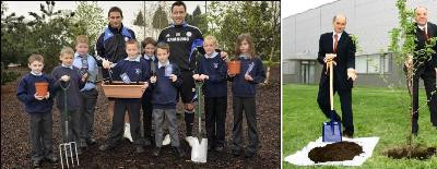 SUPER FOTO! Lampard si Terry, pe urmele lui Copos: s-au apucat de plantat un milion de copaci