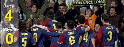 Spaniolii: Barcelona, IMPERIALA: a desfiintat Bayern in 45 de minute!