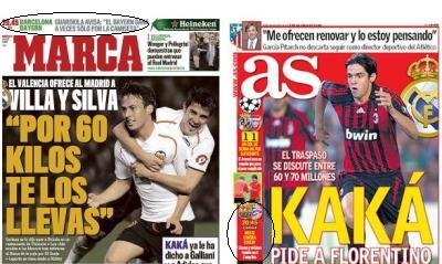 Barcelona nu exista in Madrid! AS si Marca nu dau doi bani pe meciul Barcei: